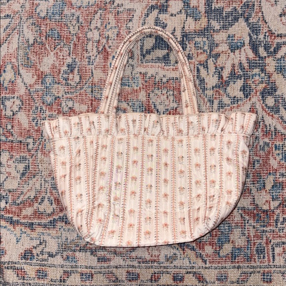 Loeffler Randall Claire Ruffle Tote EUC - Picture 3 of 8